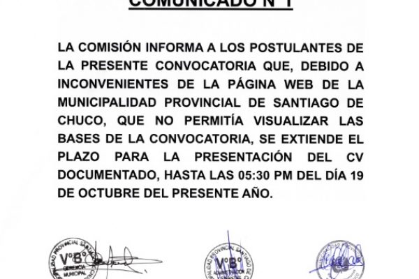 COMUNICADO CAS 0082021